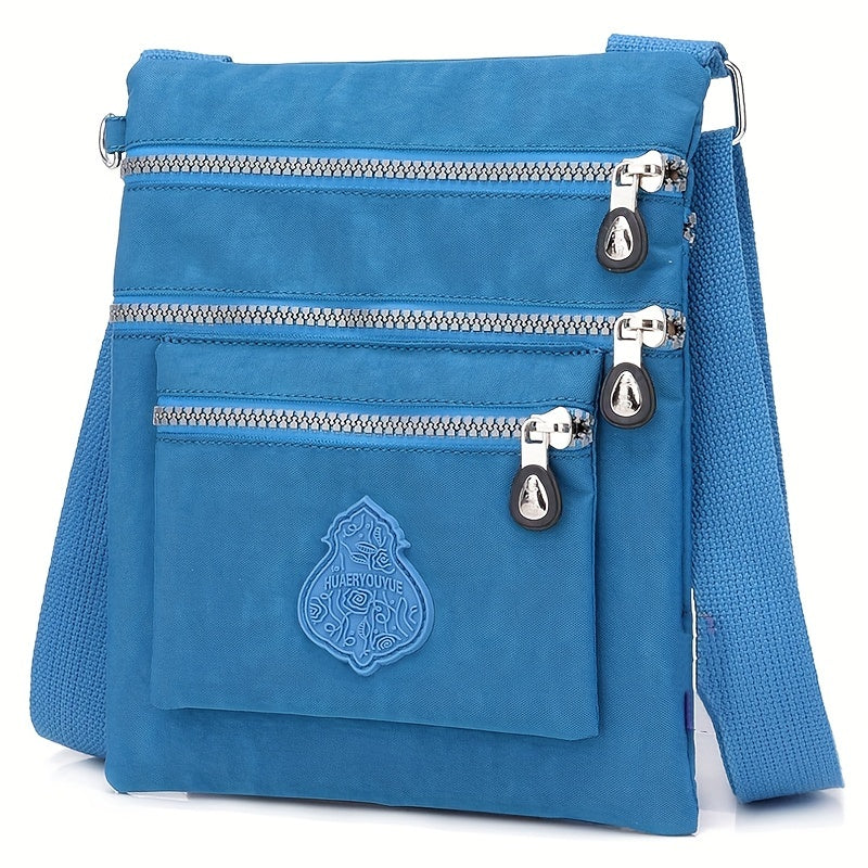 Women's Small Bag Casual Lightweight Travel Close-Fitting Coin Purse Crossbody Nylon Cloth Small Bag