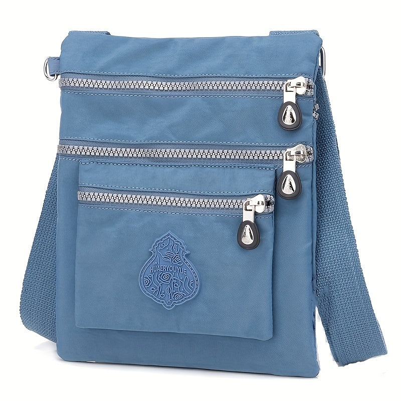 Women's Small Bag Casual Lightweight Travel Close-Fitting Coin Purse Crossbody Nylon Cloth Small Bag