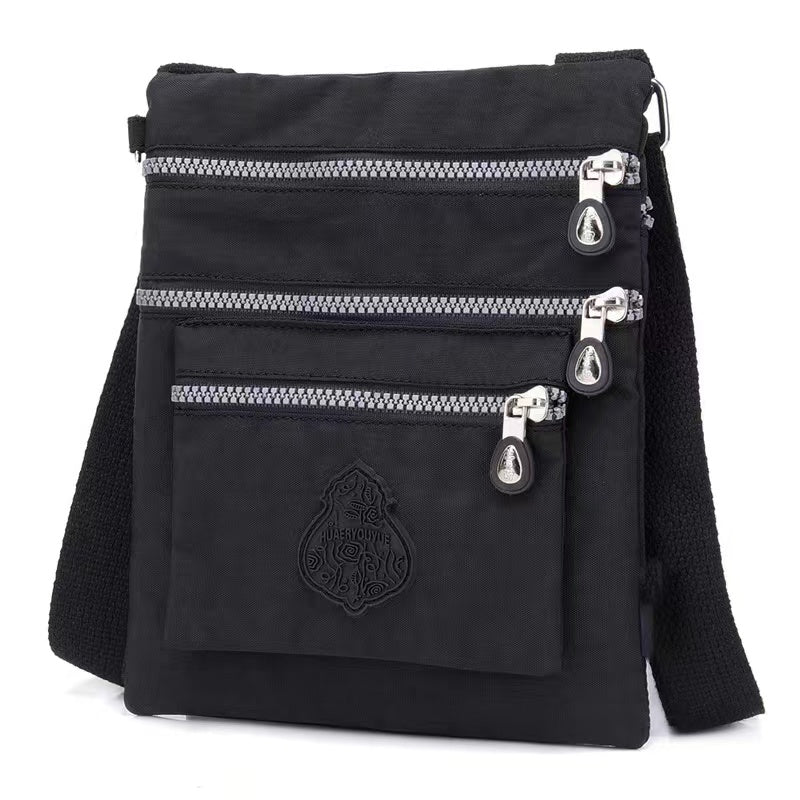 Women's Small Bag Casual Lightweight Travel Close-Fitting Coin Purse Crossbody Nylon Cloth Small Bag