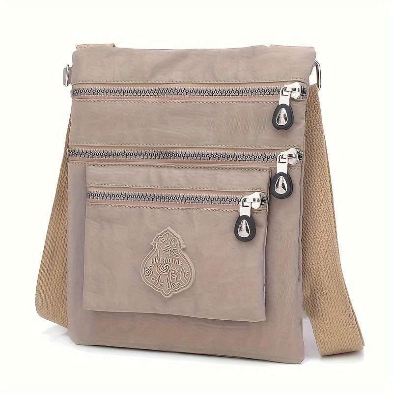 Women's Small Bag Casual Lightweight Travel Close-Fitting Coin Purse Crossbody Nylon Cloth Small Bag